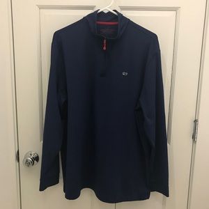EUC Vineyard Vines Men’s Performance Quarter Zip